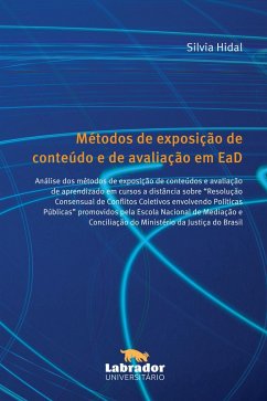 Cover Métodos de exposição de conteúdo e de avaliação em EaD (eBook, ePUB)