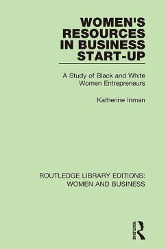 Women's Resources in Business Start-Up (eBook, ePUB) - Inman, Katherine