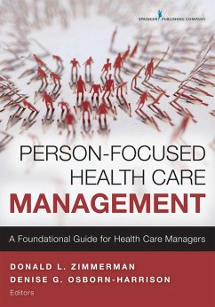 Cover Person-Focused Health Care Management (eBook, ePUB)