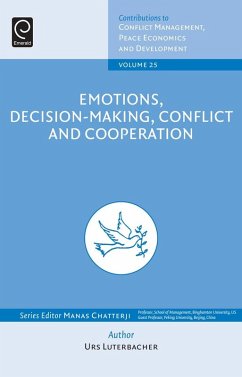 Cover Emotions, Decision-Making, Conflict and Cooperation (eBook, ePUB)