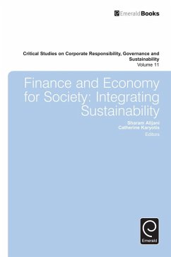 Cover Finance and Economy for Society (eBook, ePUB)
