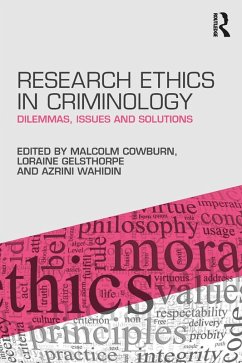 Cover Research Ethics in Criminology (eBook, PDF)