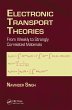 Electronic Transport Theories (eBook,... - Bild 1