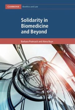 Cover Solidarity in Biomedicine and Beyond (eBook, PDF)