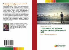 Tratamento de efluente proveniente da lavagem de RCD