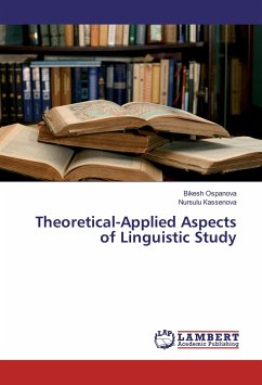 Theoretical-Applied Aspects of Linguistic Study