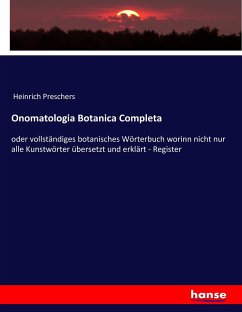 Onomatologia Botanica Completa