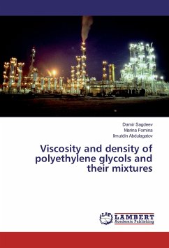 Viscosity and density of polyethylene glycols and their mixtures