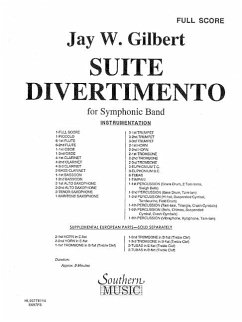 Suite Divertimento: Band/Concert Band