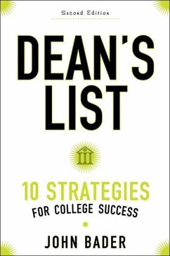 Dean's List: Ten Strategies for College Success - Bader, John B.