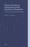 Ners&#275;s of Lambron: Commentary on the Dormition of Saint John