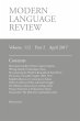 Modern Language Review (112 - Bild 1