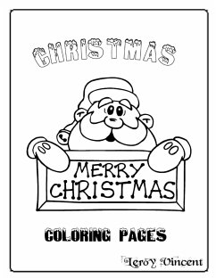 Christmas Coloring Pages - Vincent, Leroy