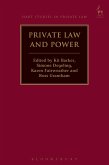 Private Law and Power (eBook, ePUB)