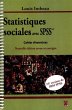 Statistiques sociales avec IBM SPSSMD :... - Bild 1
