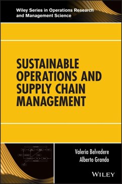 Sustainable Operations and Supply Chain Management (eBook, PDF) - Belvedere, Valeria; Grando, Alberto