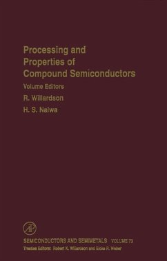 Processing and Properties of Compound Semiconductors (eBook, ePUB)
