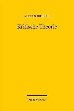 Kritische Theorie (eBook, PDF) - Breuer, Stefan