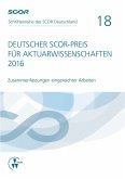 Deutscher SCOR-Preis für Aktuarwissenschaften 2016 (eBook, PDF)