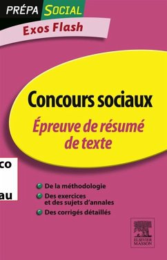 Cover Concours sociaux Épreuve de résumé de texte (eBook, ePUB)