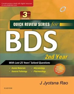 QRS for BDS II Year - E-Book (eBook, ePUB) Cover QRS for BDS II Year - E-Book (eBook, ePUB)
