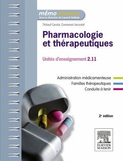 Cover Pharmacologie et thérapeutiques (eBook, ePUB)