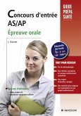 Concours d'entrée AS/AP. Épreuve orale (eBook, ePUB)