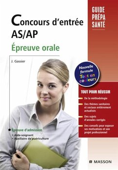 Cover Concours d'entrée AS/AP. Épreuve orale (eBook, ePUB)