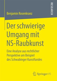 Der schwierige Umgang mit NS-Raubkunst - Rosenkranz, Benjamin