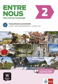 Entre nous A2. Kurs- und Übungsbuch + Audio-CD, deutsche Ausgabe