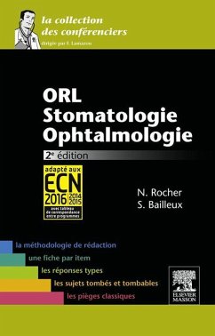 Cover ORL-Stomatologie-Ophtalmologie (eBook, ePUB)