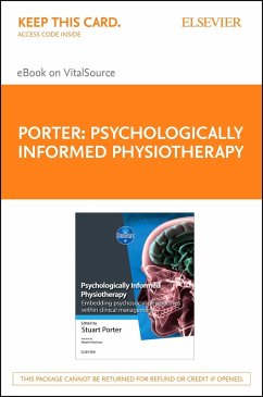 Psychologically Informed Physiotherapy E-Book (eBook, ePUB) - Porter, Stuart