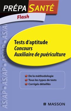 Flash Tests d'aptitude Concours Auxiliaire de puériculture (eBook, ePUB) - Benoist, Grégoire