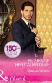 Return Of Her Italian Duke (Mills & Boon Cherish) (The Billionaire's Club, Book 1) (eBook, ePUB)
