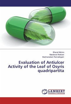 Evaluation of Antiulcer Activity of the Leaf of Osyris quadripartita - Mishra, Bharat;Abebaw, Mastewal;Ramalingam, Badmanaban