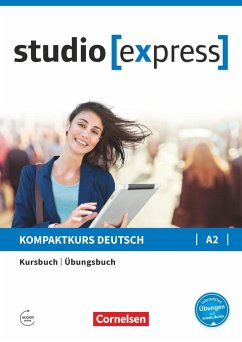 studio express A2 - Kurs- und Übungsbuch mit Audios online - Kuhn, Christina;Funk, Hermann