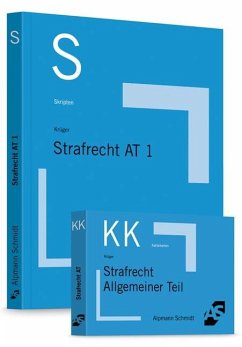 Paket Krüger, Skript Strafrecht AT 1 + Krüger, Karteikarten Strafrecht AT - Krüger, Rolf