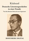 Deutsche Literaturgeschichte in einer Stunde (eBook, ePUB)