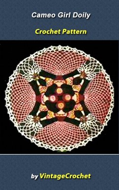 Cover Cameo Girl Doily Vintage Crochet Pattern eBook (eBook, ePUB)