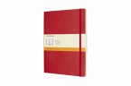Moleskine Notizbuch Xlarge, Liniert, Soft Cover, Scharlachrot