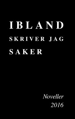 Cover Ibland skriver jag saker