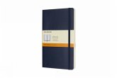 Moleskine Notizbuch Large/A5, Liniert, Soft Cover, Saphir