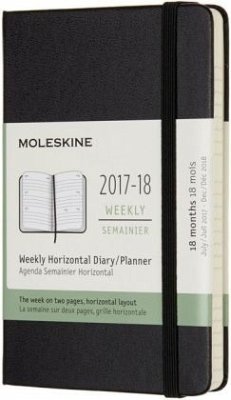 2018 MOLESKINE POCKET WEEKLY HORIZONTAL