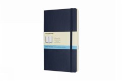 Moleskine Notizbuch Large/A5, Punktraster, Soft Cover, Saphir