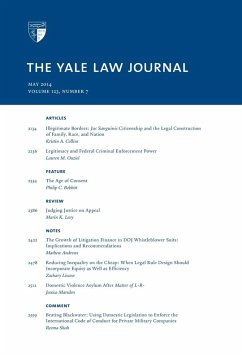 Cover Yale Law Journal: Volume 123, Number 7 - May 2014 (eBook, ePUB)