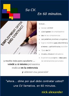 Su CV en 60 Minutos (eBook, ePUB) - Alexander, Nick J.