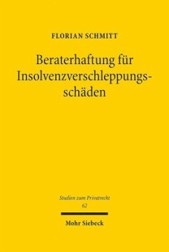 Cover Beraterhaftung für Insolvenzverschleppungsschäden