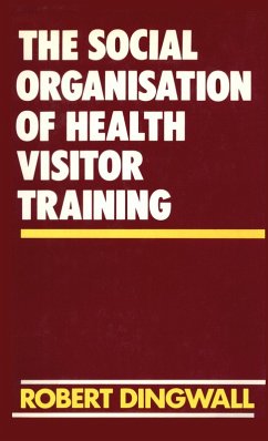 Cover The Social Organisation of Health Visitor Training (eBook, ePUB)