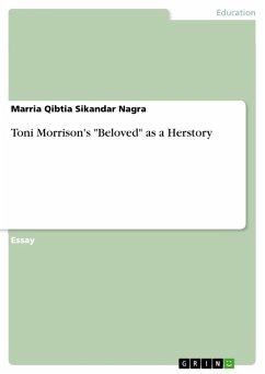 Toni Morrison's &quote;Beloved&quote; as a Herstory (eBook, PDF)