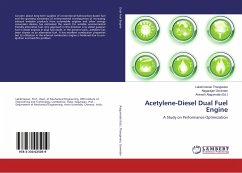 Acetylene-Diesel Dual Fuel Engine